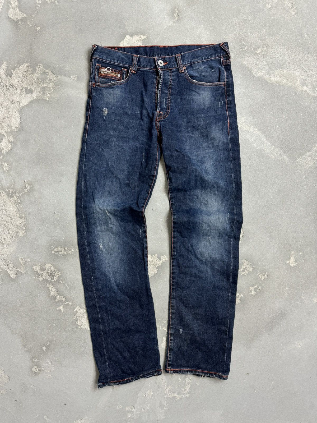 Evisu RARE EVISU Y2K VINTAGE DISTRESSED BAGGY JAPANES DENIM JEANS Size US 32 / EU 48 - 2 Thumbnail