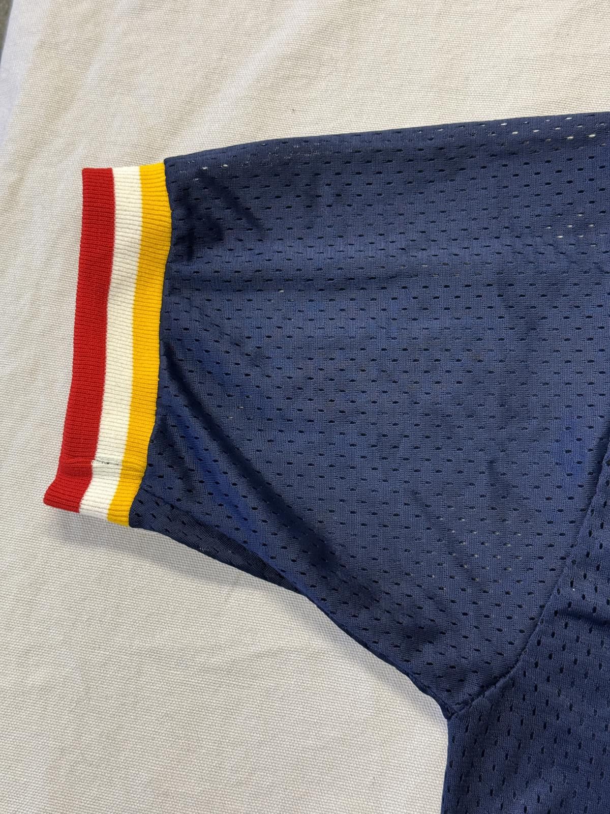 Russell Athletic Vintage 80s Navy Mesh Court Square Shirt Russel Athletic M Size US M / EU 48-50 / 2 - 5 Thumbnail