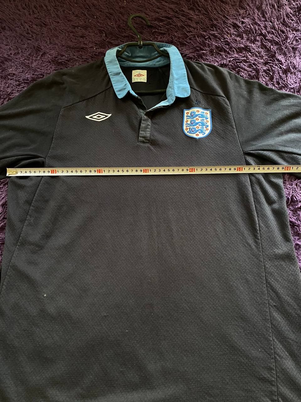 Umbro × Vintage Vintage Umbro England Soccer Jersey Polo T Shirt Size US M / EU 48-50 / 2 - 8 Thumbnail