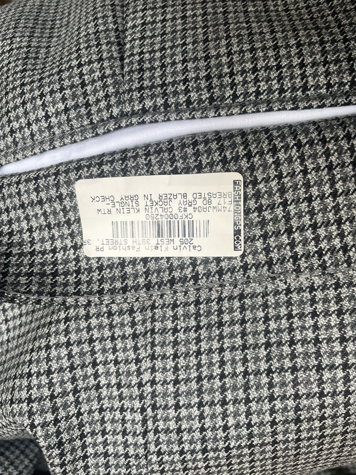 Calvin Klein × Calvin Klein 205W39NYC × Raf Simons FW17 Runway Sample - Look 8 Wool Suit Size 46R - 14 Thumbnail