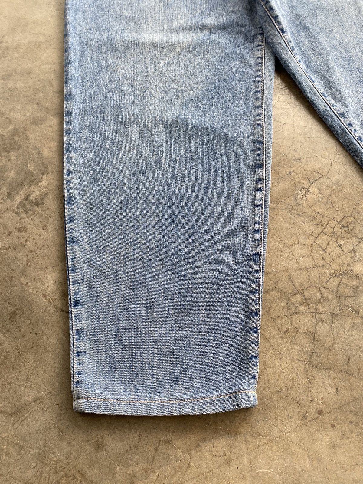 Edwin × Japanese Brand Baggy Jeans Japanese Vintage Edwin Distressed Size US 32 / EU 48 - 2 Thumbnail