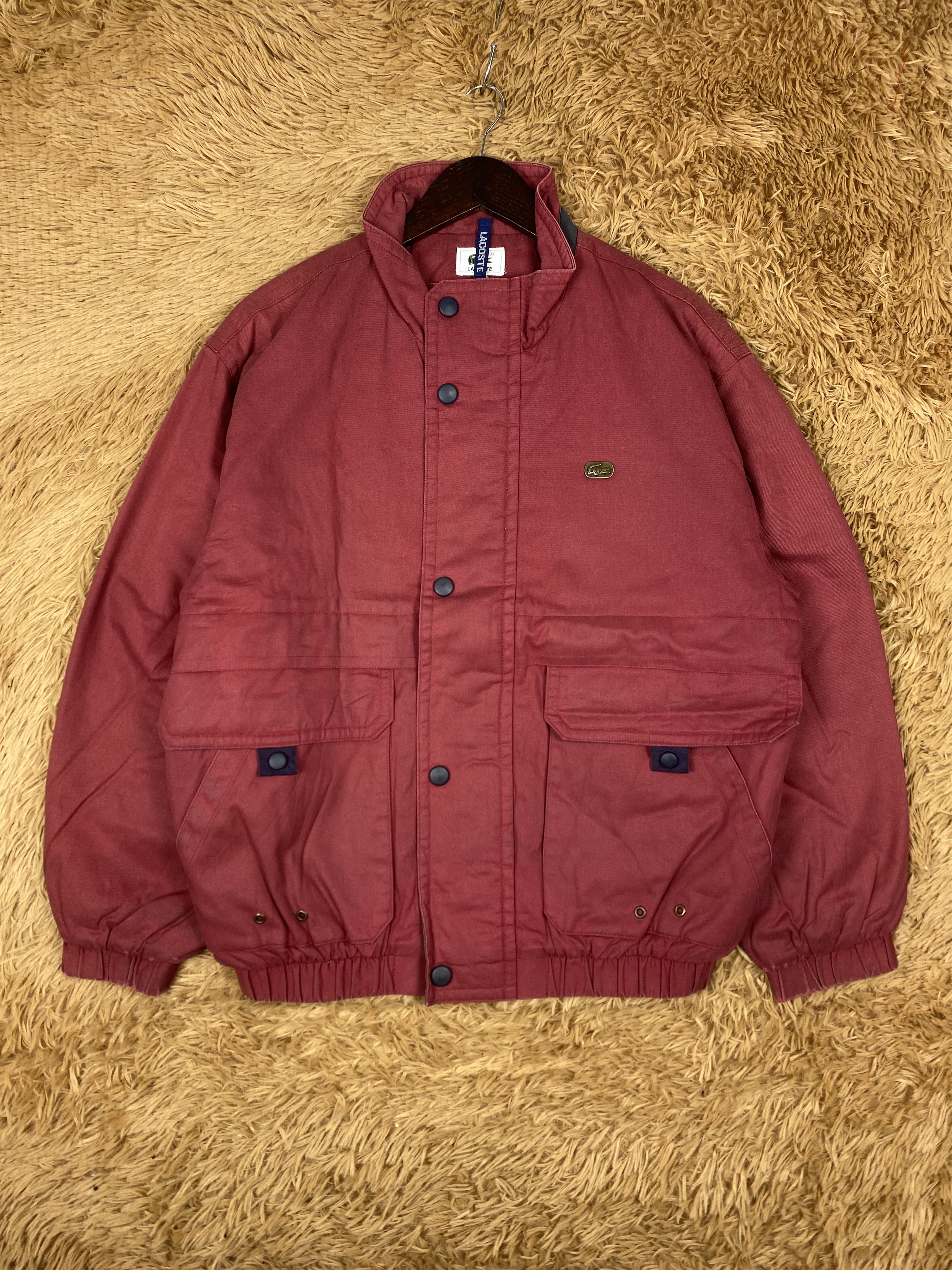 Lacoste Vintage Lacoste Quilted Lining Jacket DJ0539 Size US L / EU 52-54 / 3 - 1 Thumbnail