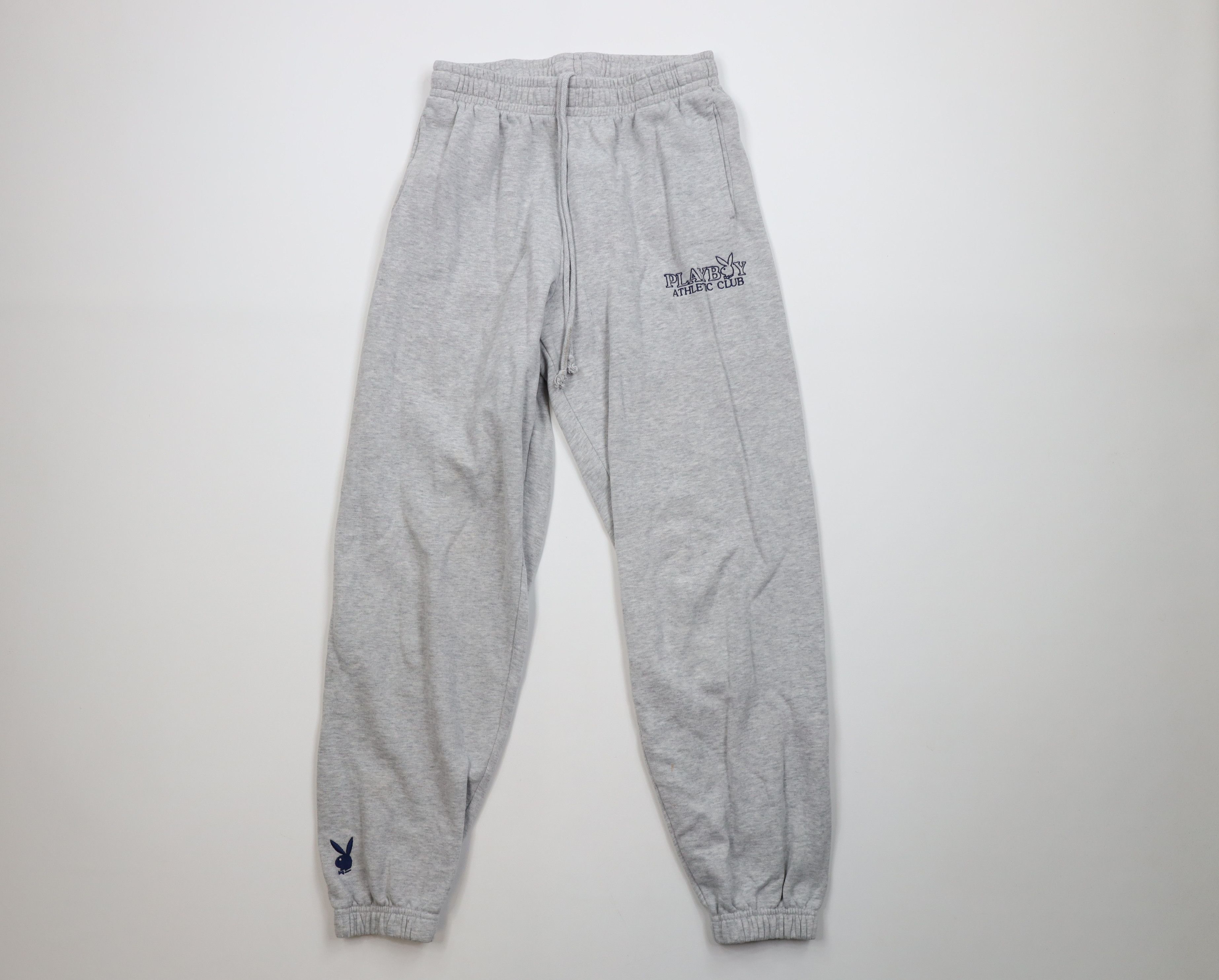 Playboy Y2K Playboy Athletic Club Bunny Cuffed Sweatpants Joggers Size 24" / US 00 / IT 34 - 1 Thumbnail
