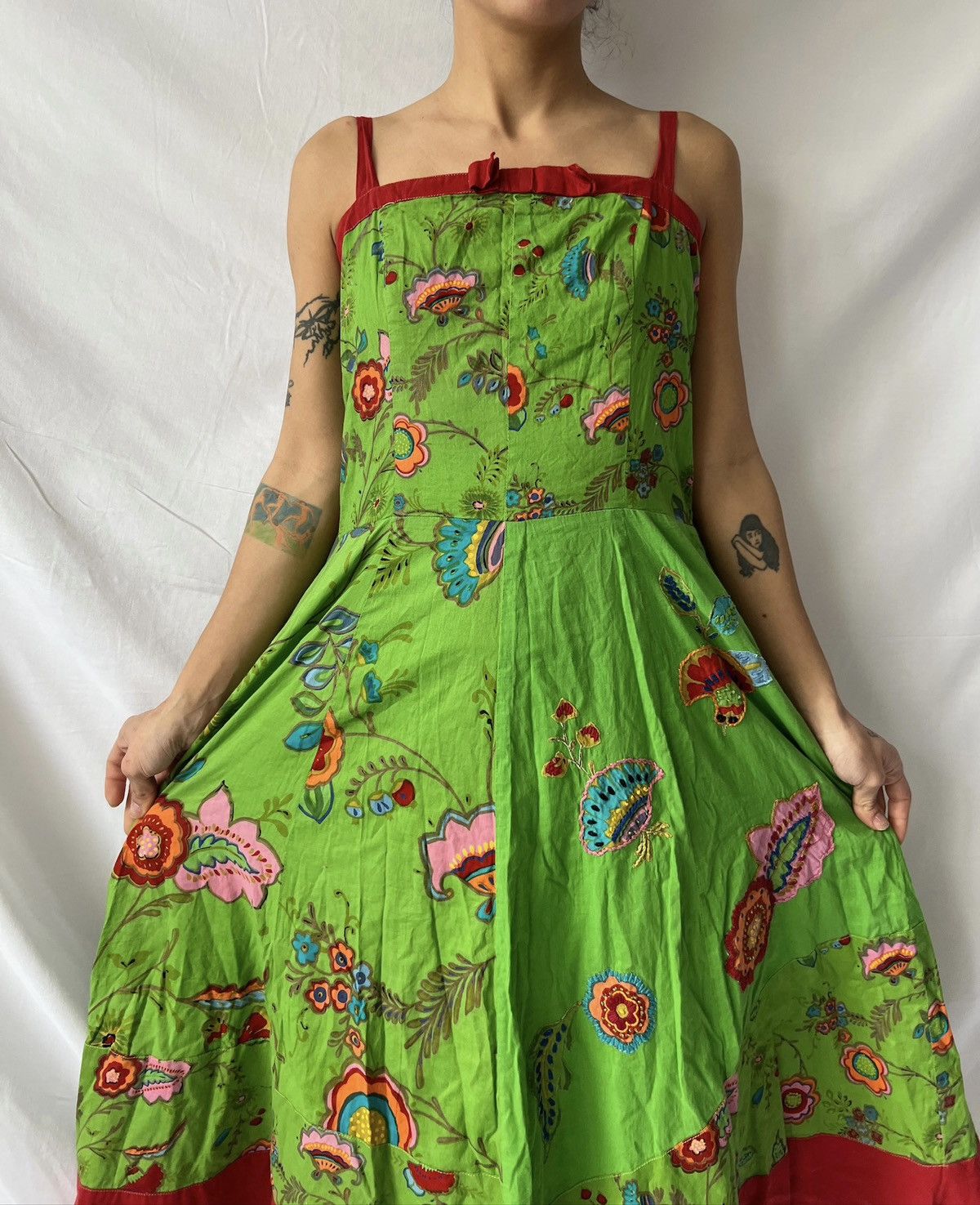 Vintage Derhy dress Size M / US 6-8 / IT 42-44 - 2 Thumbnail