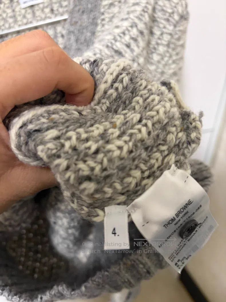 Thom Browne Thom Browne Sweater jacket Size US XL / EU 56 / 4 - 4 Thumbnail