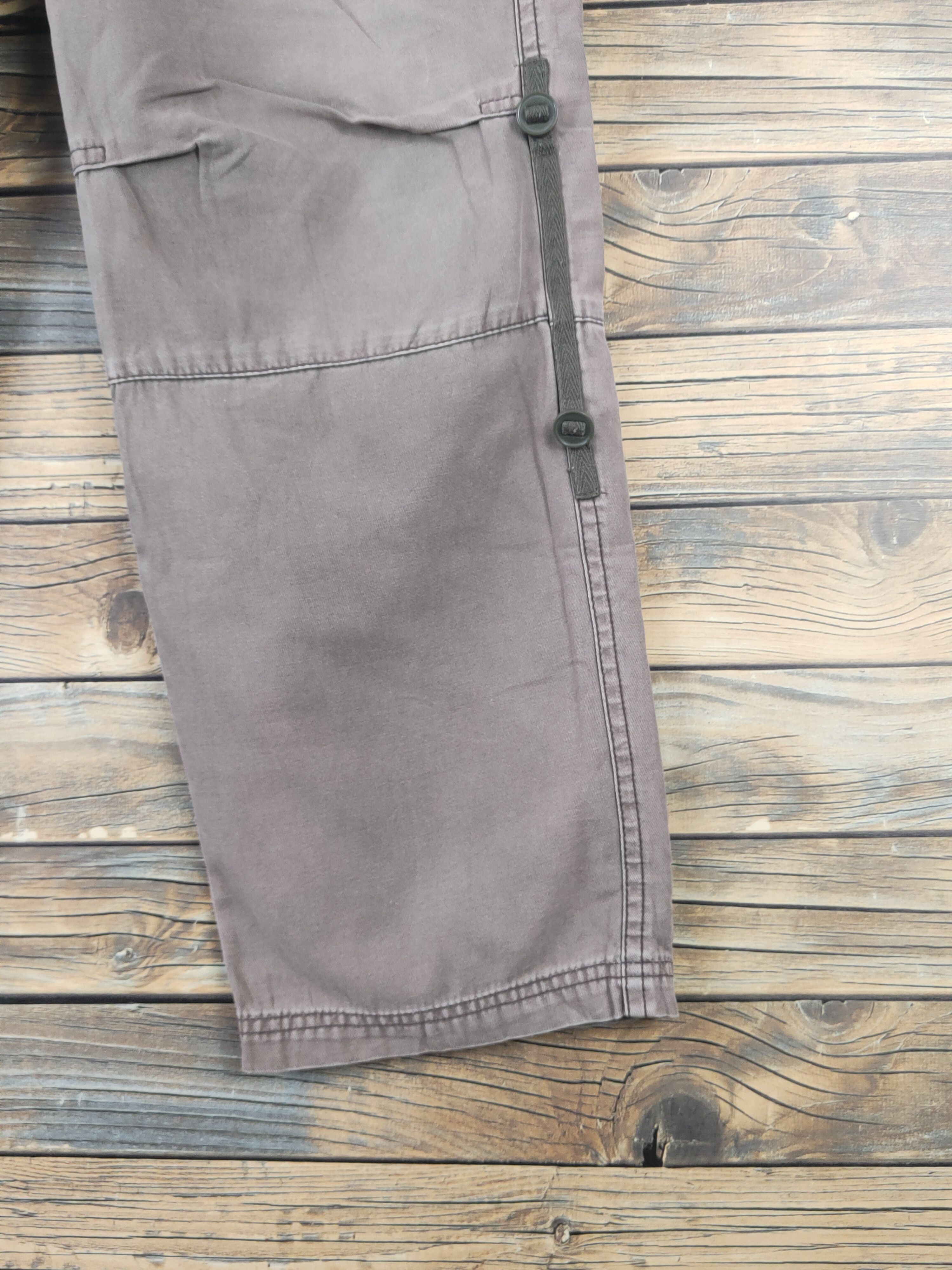 Japanese Brand DL Japanese Brand Brown Faded Multipocket Cargo Pants #1644 Size US 30 / EU 46 - 6 Thumbnail