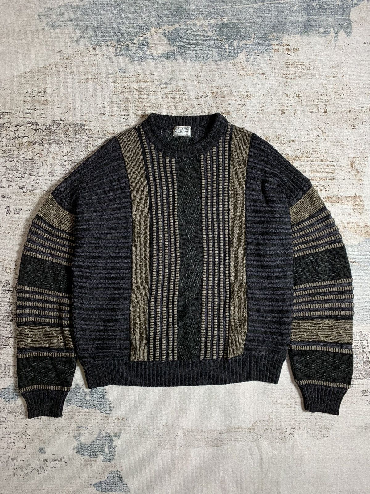 Beauty Beast × Issey Miyake × Vintage 2000s Galeria europa knit sweaters Size US M / EU 48-50 / 2 - 1 Thumbnail