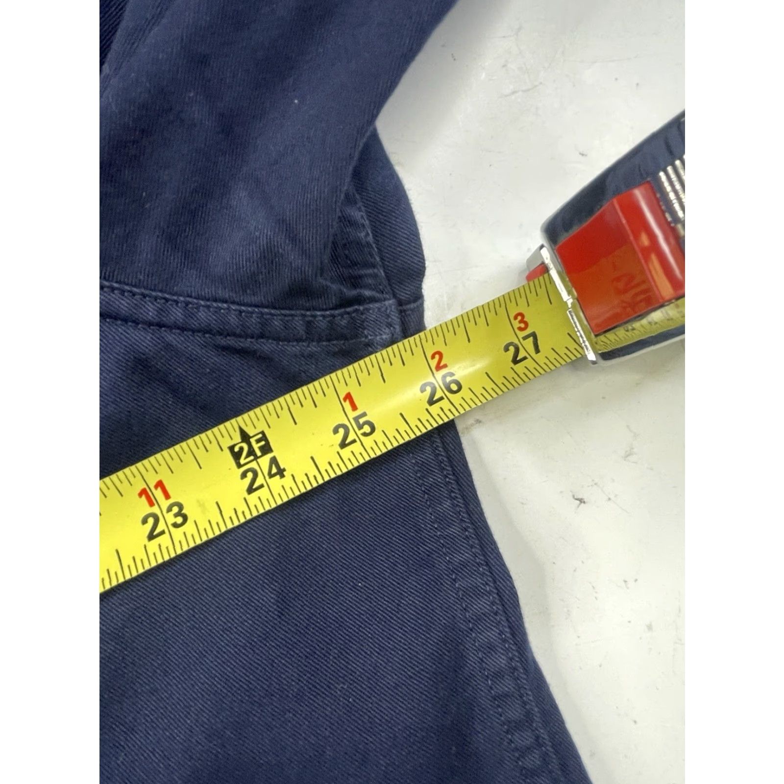J.Crew J.CREW Jacket Mens Large Navy Cotton Utility Chore Shirt Pockets Size US L / EU 52-54 / 3 - 7 Thumbnail