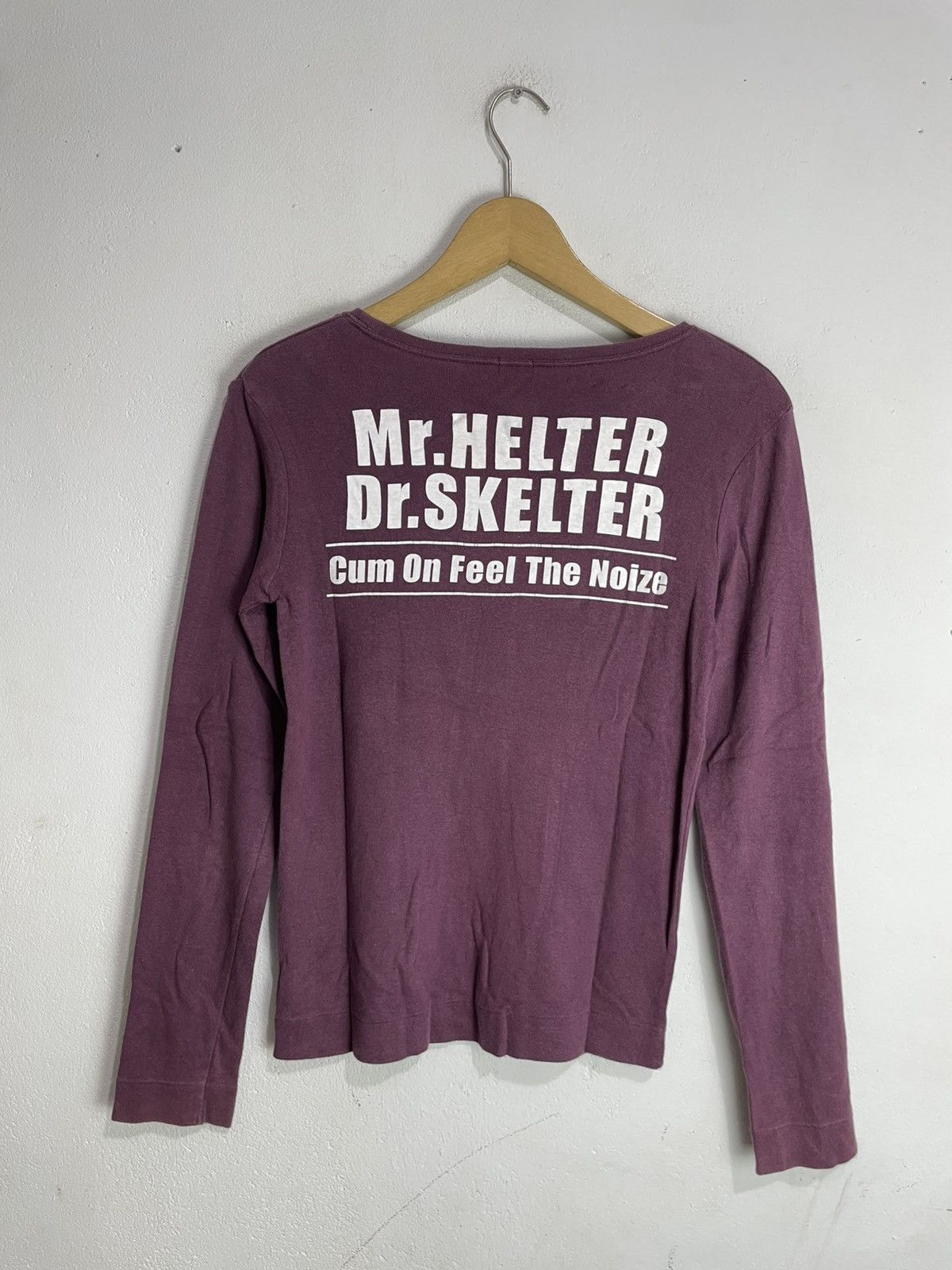 Hysteric Glamour Japanese Longsleeve poem Love and bulshitt Size XS / US 0-2 / IT 36-38 - 2 Thumbnail