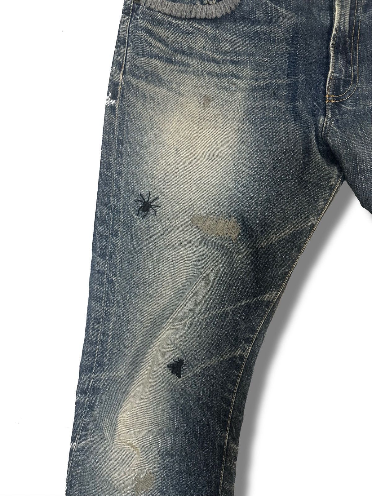 Undercover AW06 GuruGuru Undercover Insect Denim Size US 32 / EU 48 - 4 Thumbnail