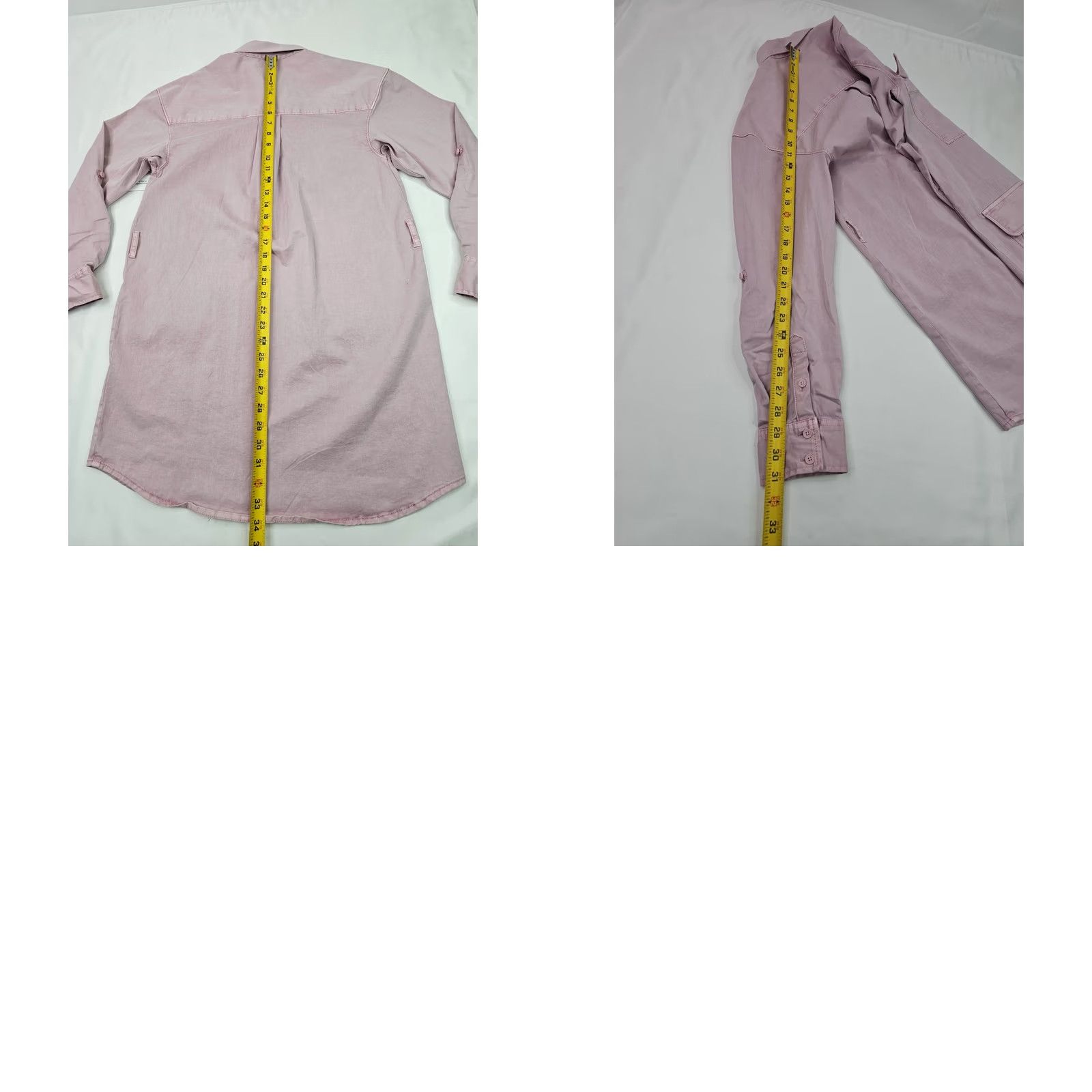 Abercrombie & Fitch Abercrombie & Fitch Utility Field Jacket Women M Belted Pink Cotton New w Defect Size M / US 6-8 / IT 42-44 - 9 Thumbnail