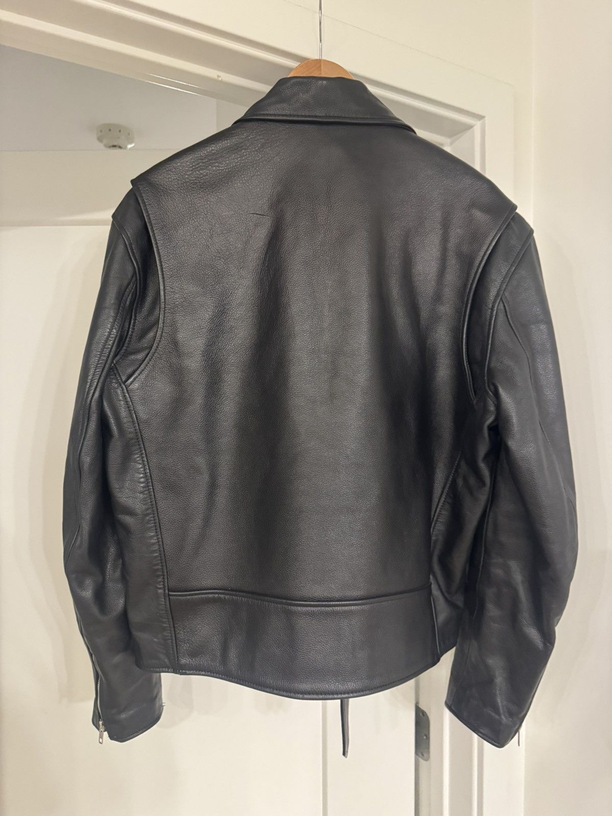 Vintage Excelled Classic Perfecto Leather Motorcycle Jacket Size US XXS / EU 40 - 6 Thumbnail