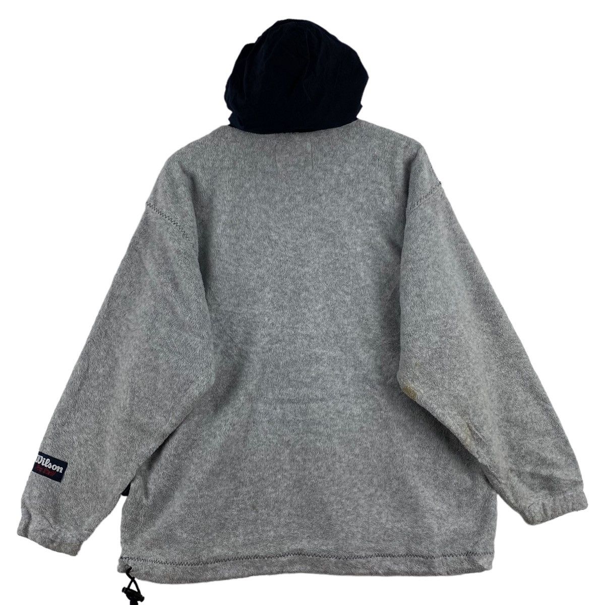 Other WILSON SPORT Tennis Brand USA Half Zipper Grey Fleece Size US L / EU 52-54 / 3 - 4 Thumbnail