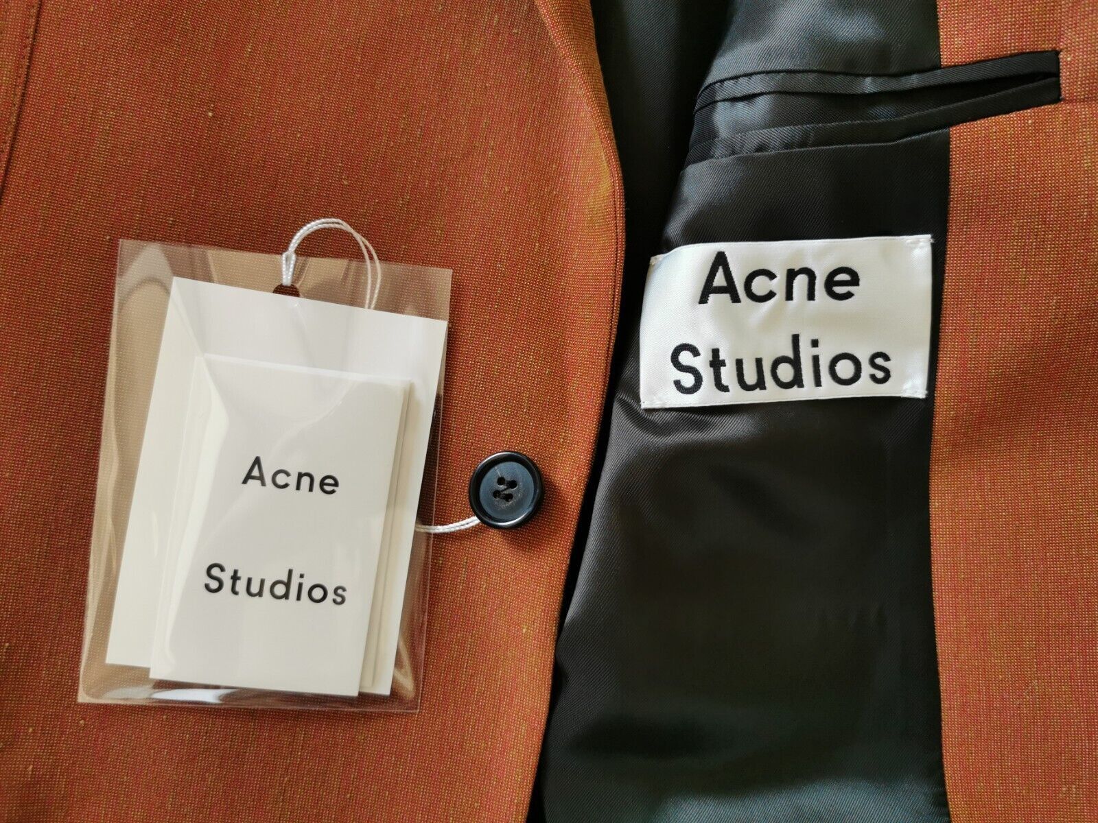 Acne Studios Acne Studios Men Suit Jacket size 48, new. $630 retail Size 48R - 3 Thumbnail