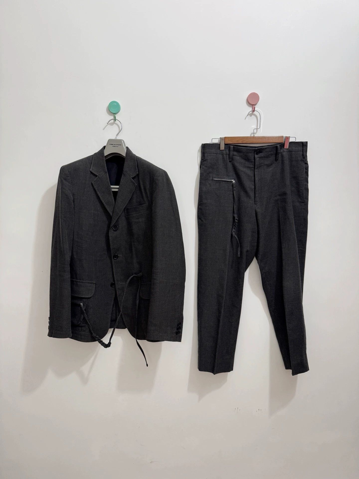 Yohji Yamamoto Yohji Yamamoto Jacket & Pants Size 1 & 2 Size US S / EU 44-46 / 1 - 1 Thumbnail
