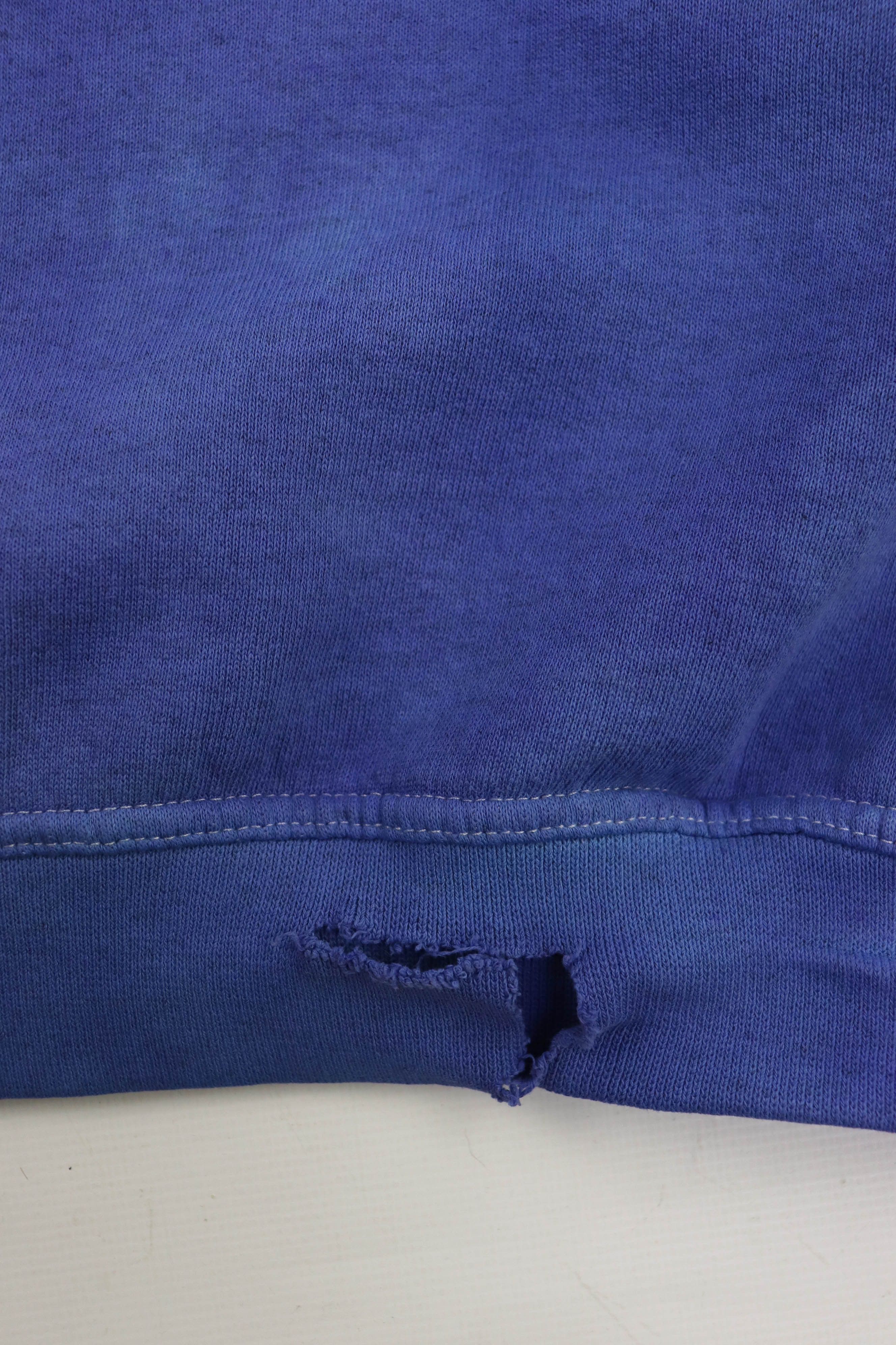 Adidas 90s Vintage Adidas Overdyed Distressed Sun Faded Sweatshirt Size US L / EU 52-54 / 3 - 12 Thumbnail