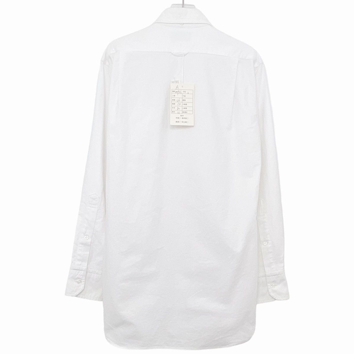 Thom Browne Thom Browne Collared Placket White Long Sleeve Shirt K26WX Size US M / EU 48-50 / 2 - 2 Thumbnail