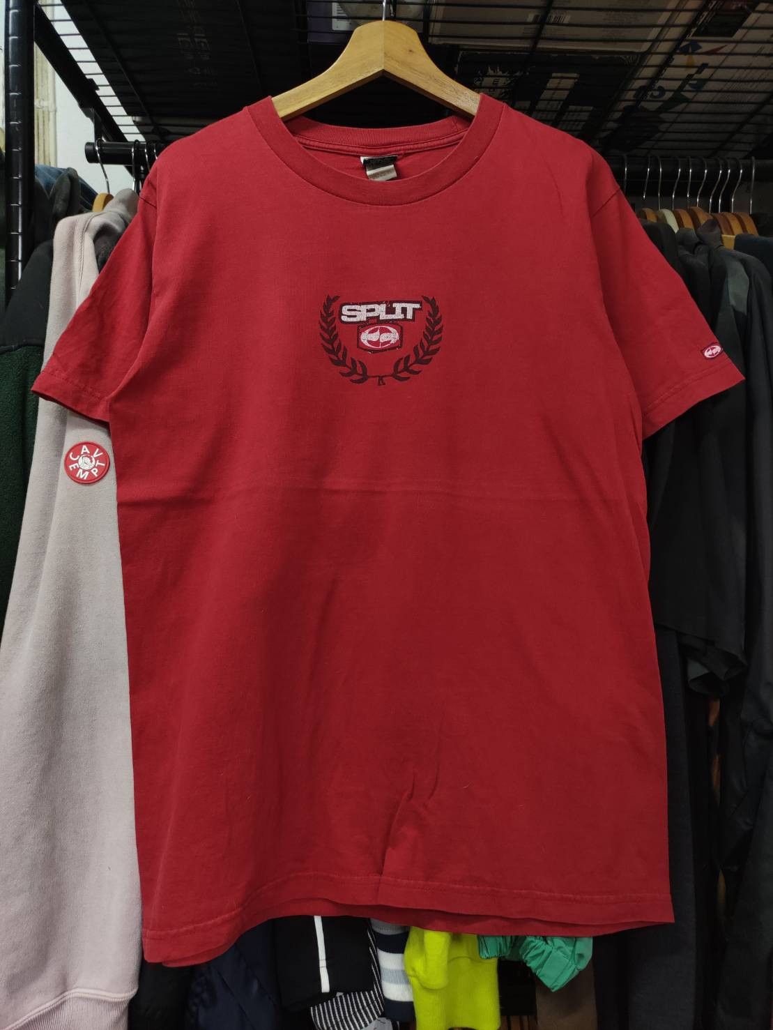 Split Vtg 00's Spilt Skateboards Logo T-Shirt Size US M / EU 48-50 / 2 - 2 Thumbnail