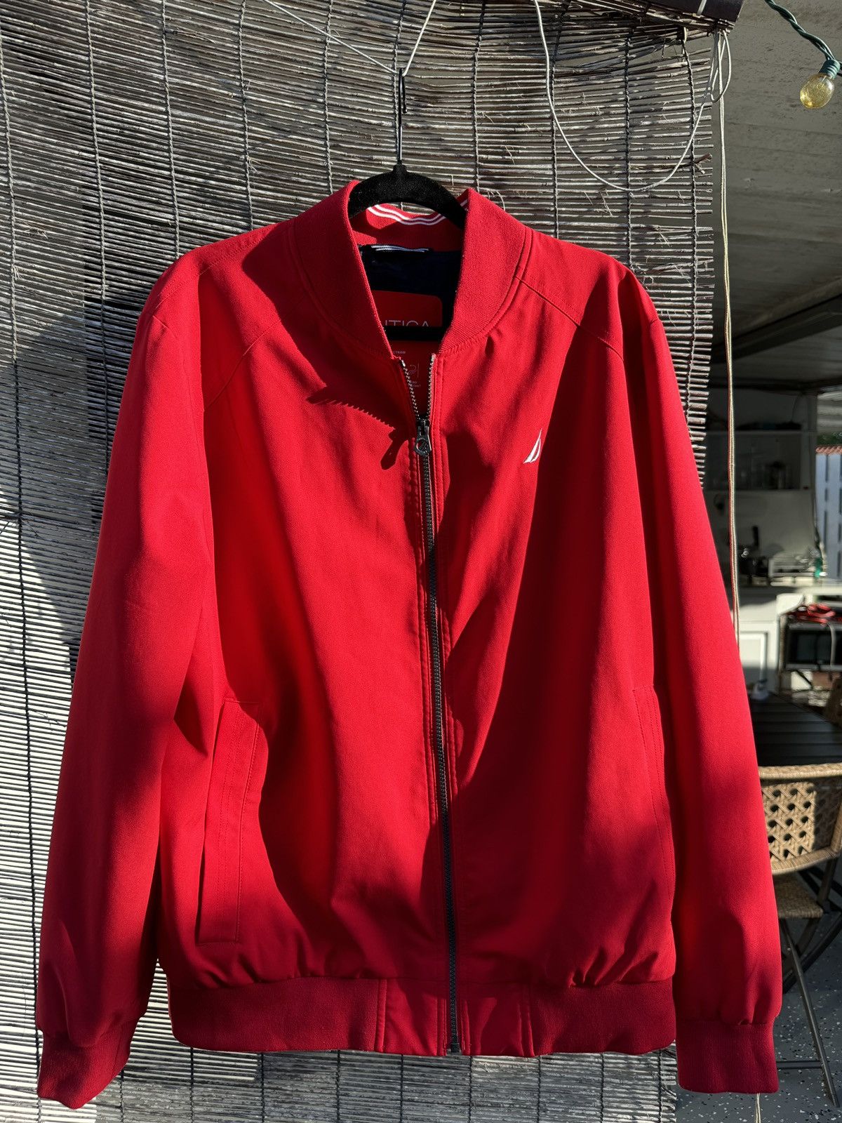Nautica Nautica Bomber Jacket Men’s Size L Active Stretch Size US L / EU 52-54 / 3 - 1 Thumbnail