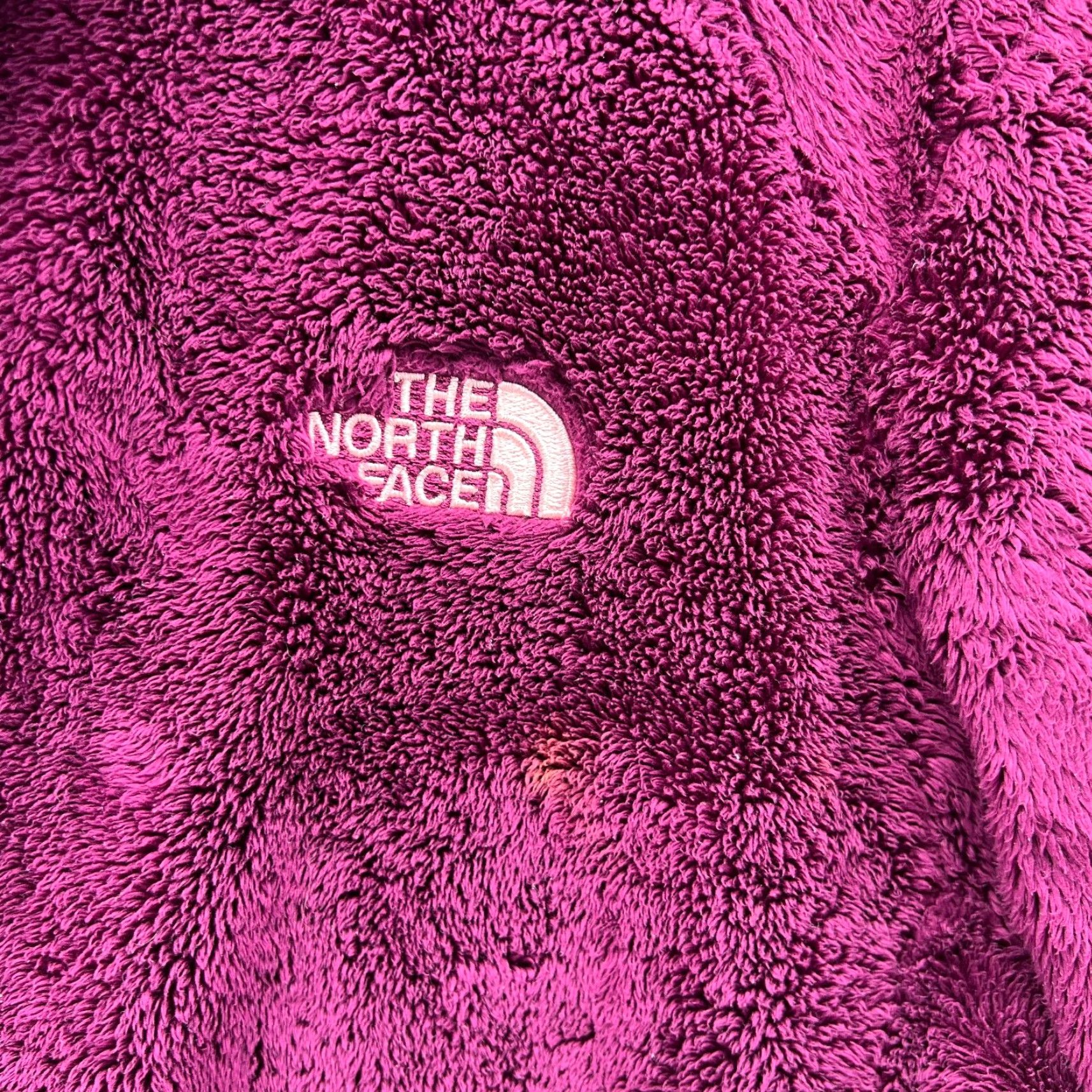 The North Face VINTAGE? No. The North Face Jacket Women Large Purple Full Zip Fleece Osito Cozy Sherpa Size L / US 10 / IT 46 - 2 Thumbnail