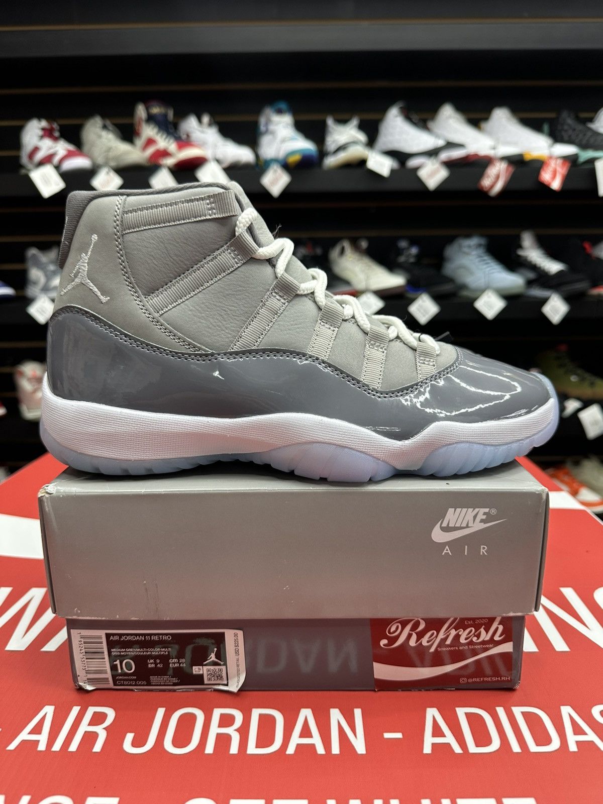 Jordan Brand Air Jordan 11 Cool Grey Size 10 Size US 10 / EU 43 - 1 Thumbnail