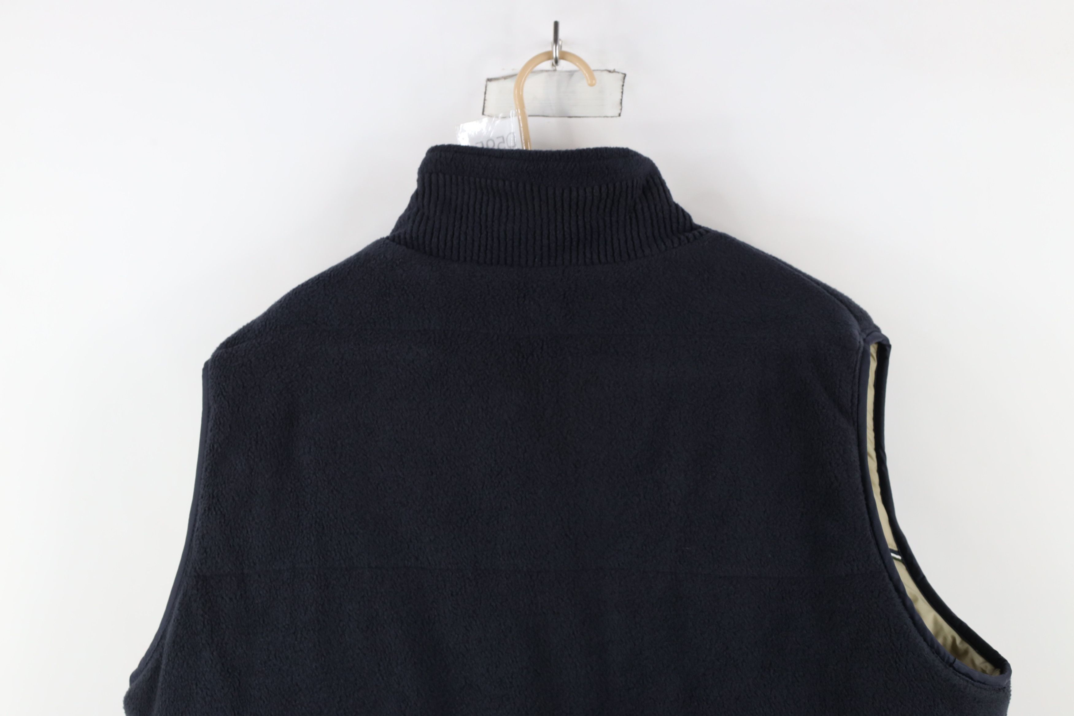 Vintage Vintage 90s Streetwear Reversible Vest Jacket Beige Blue Size US XL / EU 56 / 4 - 14 Thumbnail