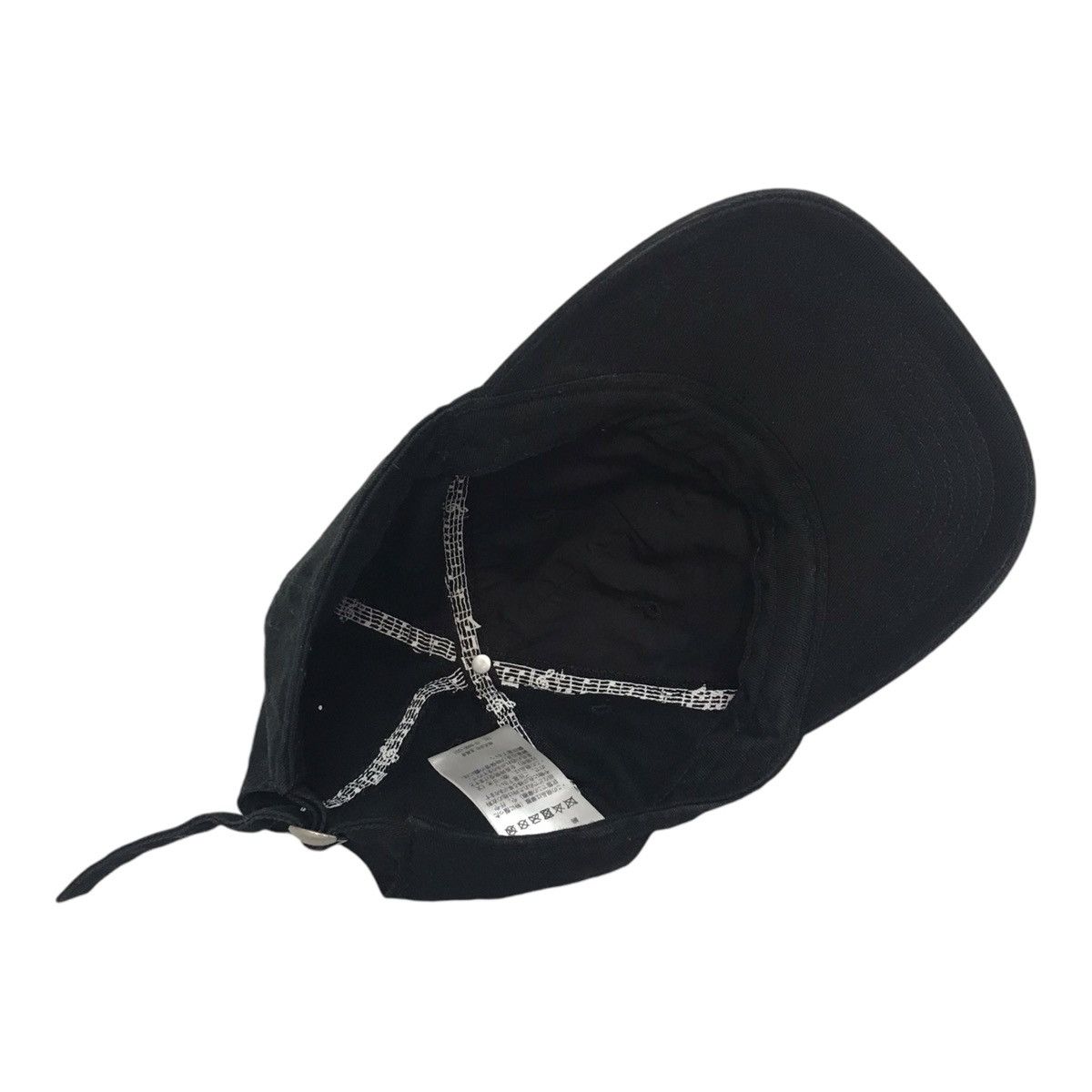 Japanese Brand × Number (N)ine Number (N)ine Black Cap Size ONE SIZE - 4 Thumbnail