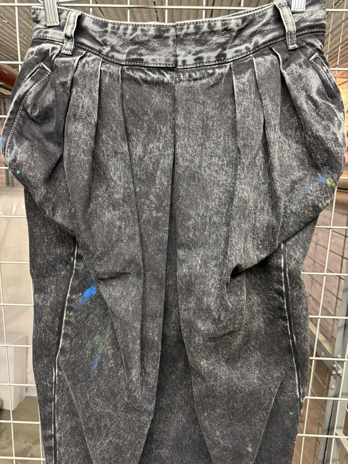 Maison Margiela Maison Margiela SS2023 Painted Skirt Size 27" / US 4 / IT 40 - 2 Thumbnail