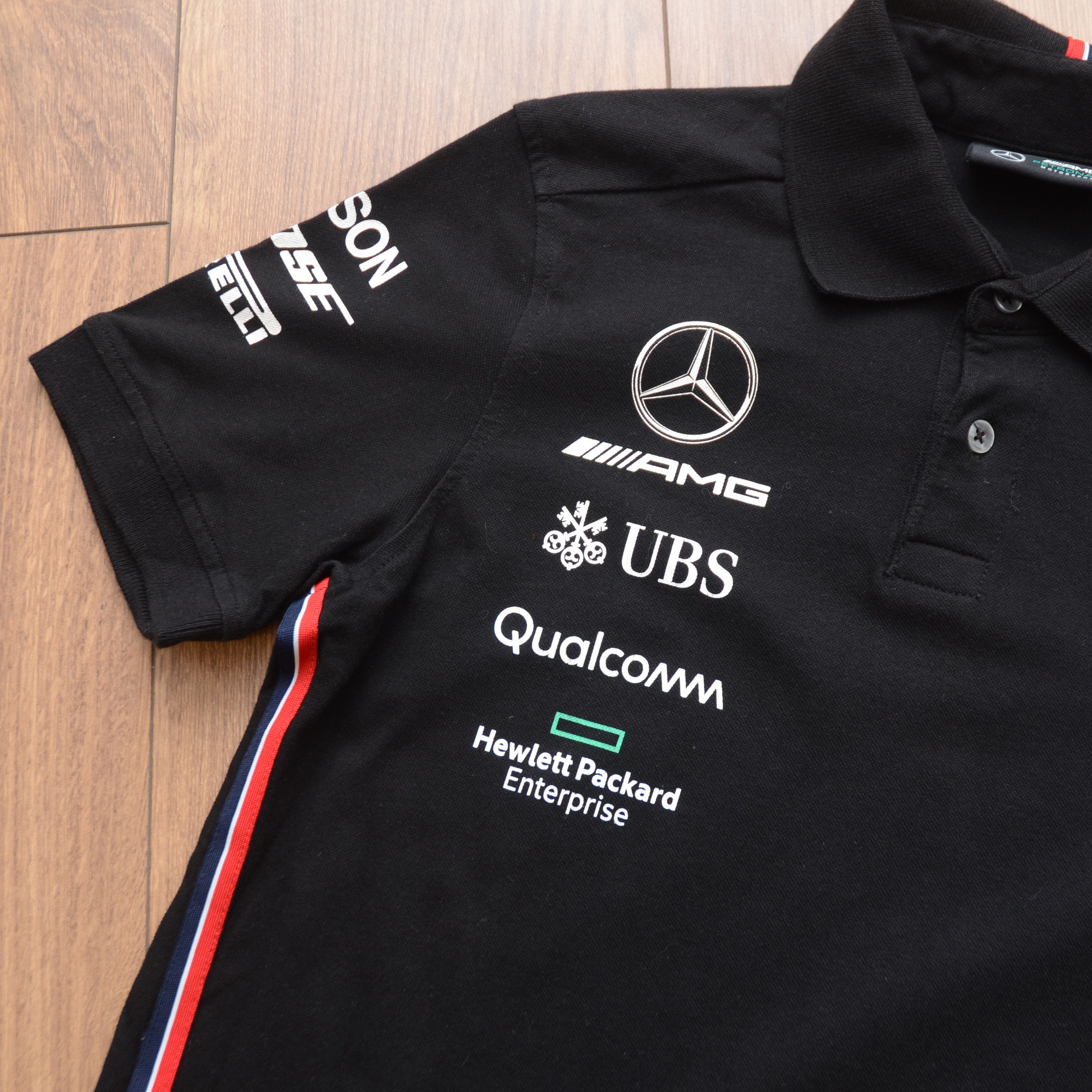 Mercedes-Benz Mercedes-Benz AMG Petronas F1 Team Polo Racing XS-S Black Size US XS / EU 42 / 0 - 10 Thumbnail