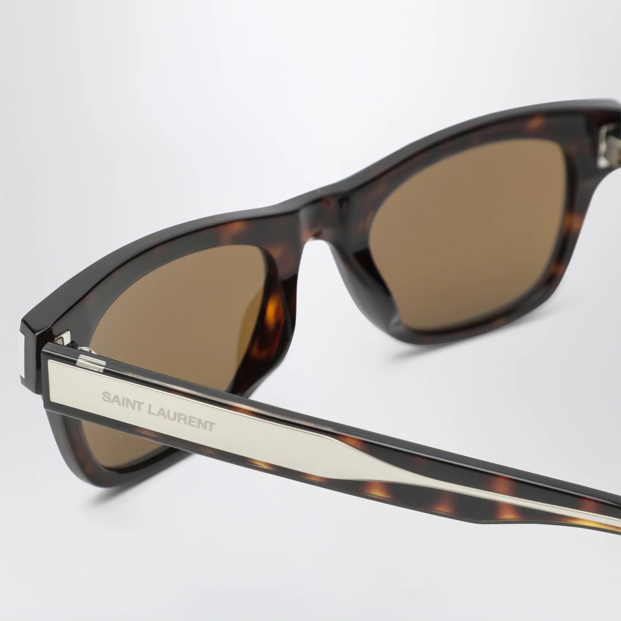 Saint Laurent Paris o1d2blof0526 Size: OS / Rectangular Sunglasses in Brown Size ONE SIZE - 3 Thumbnail