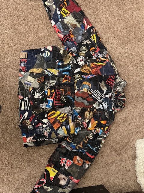 Asspizza × Kentucky Boy Tyler T Shirt Patchwork Jacket - KentuckyBoyTyler/Dogma Size US M / EU 48-50 / 2 - 11 Thumbnail