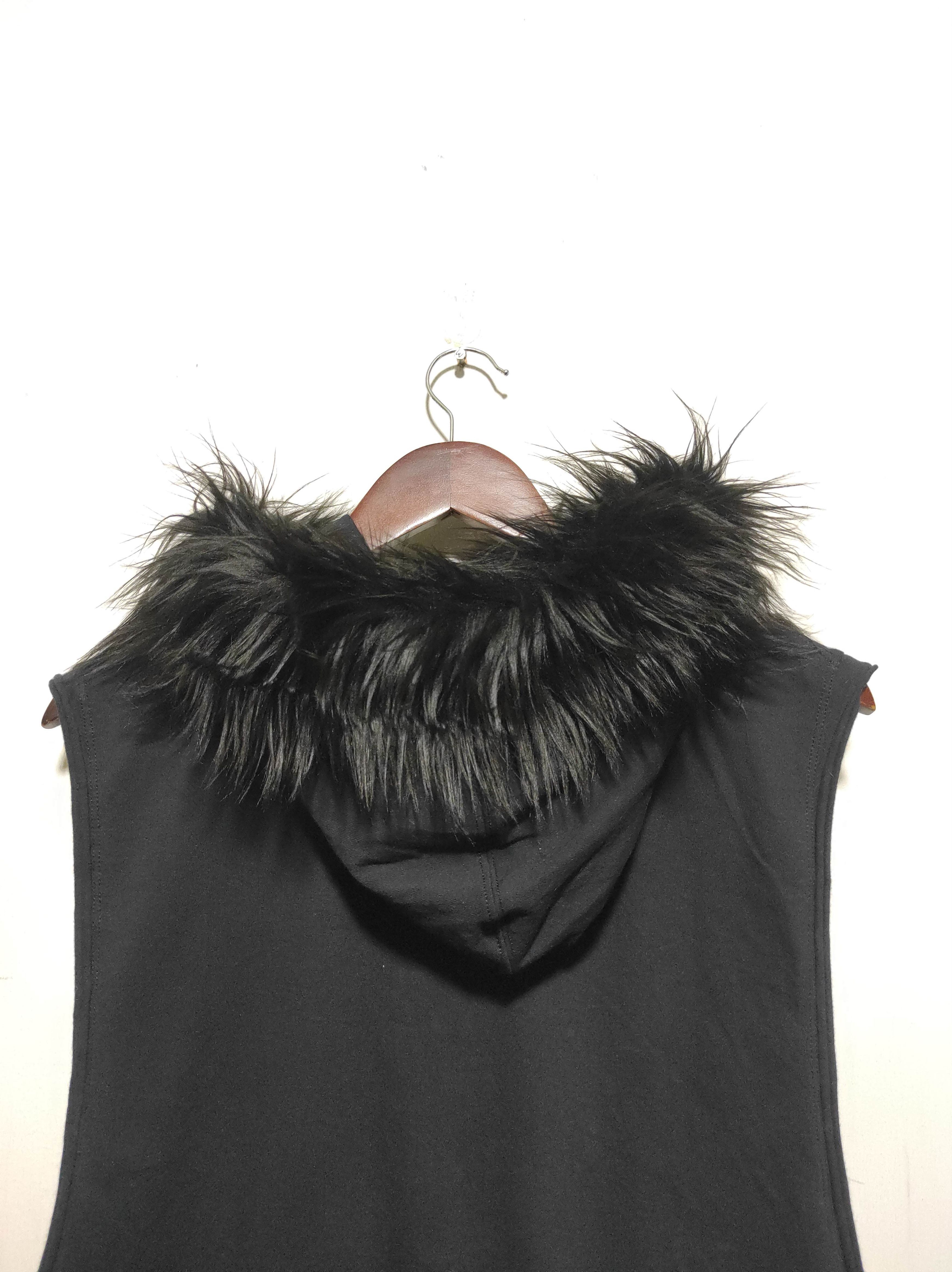 If Six Was Nine 5cm Black Zipper Fur Hoodie Vest LGB i6w9 style Size US S / EU 44-46 / 1 - 13 Thumbnail