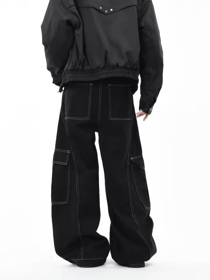 Japanese Brand VIBE Multi-Pocket Cargo Pants Size US 26 / EU 42 - 4 Thumbnail