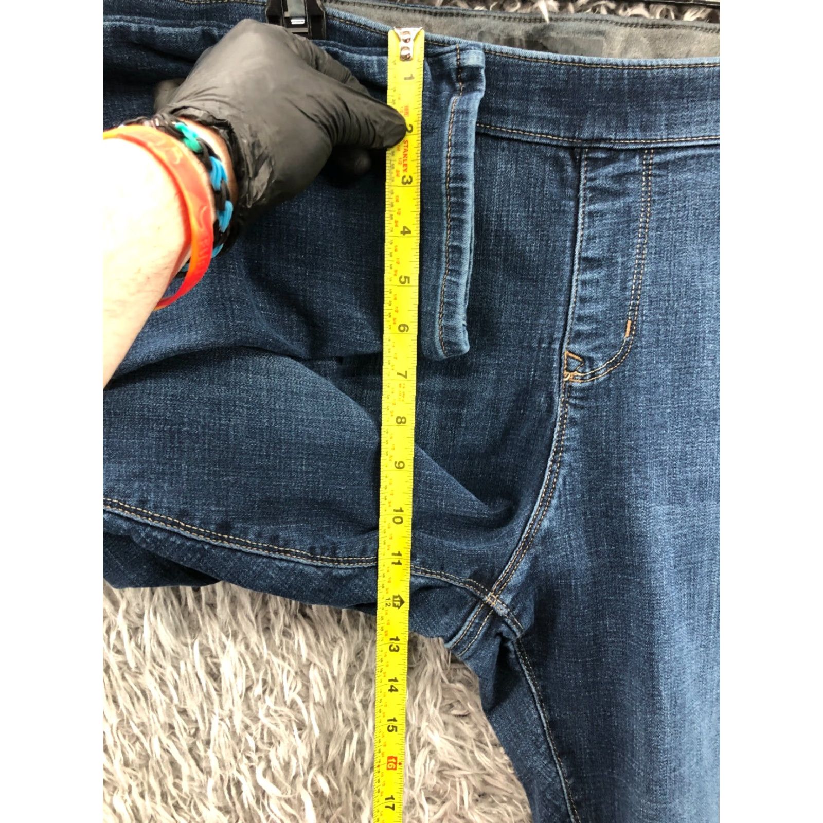 Lee Lee Jeans Skinny Womens Plus 20W Medium Blue Modern Series 20W Lee Premium Classic Size 42" / US 20 - 4 Thumbnail