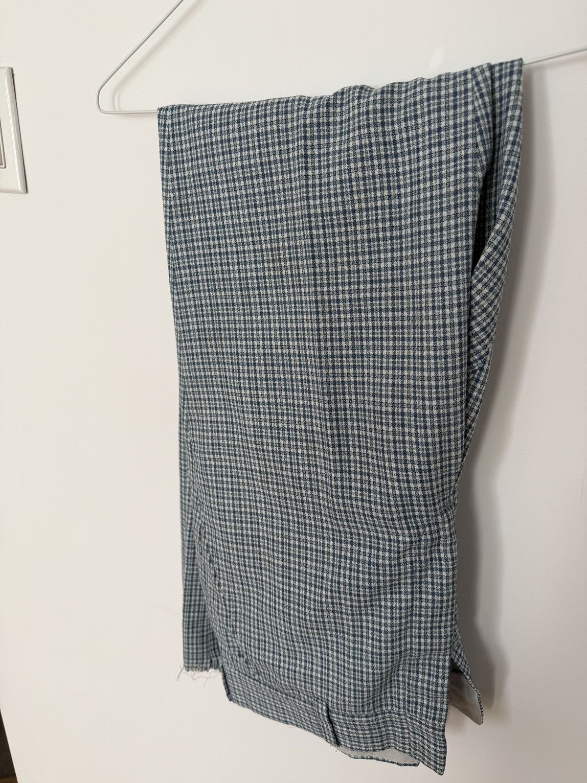 Vintage vintage gingham pants Size US 34 / EU 50 - 6 Thumbnail