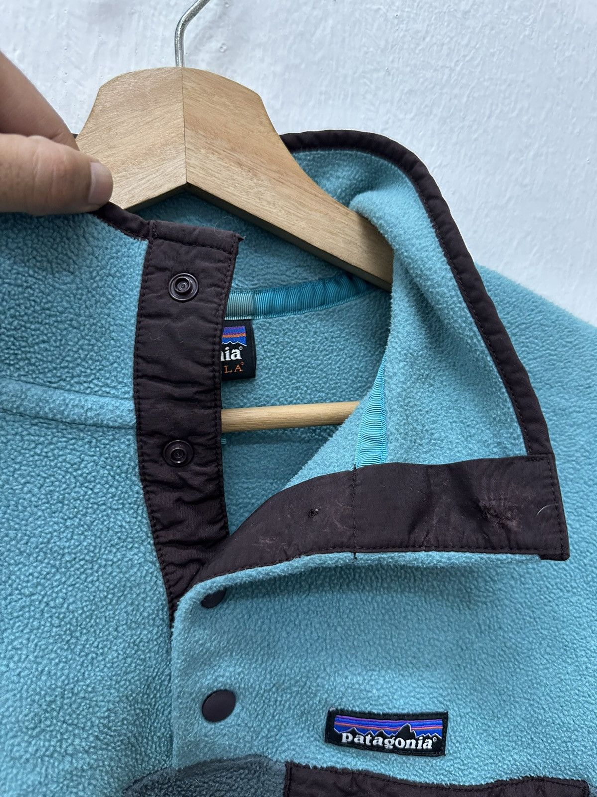 Patagonia Patagonia Women's Synchilla Snap Fleece Pullover Teal Jacket Size M / US 6-8 / IT 42-44 - 9 Thumbnail