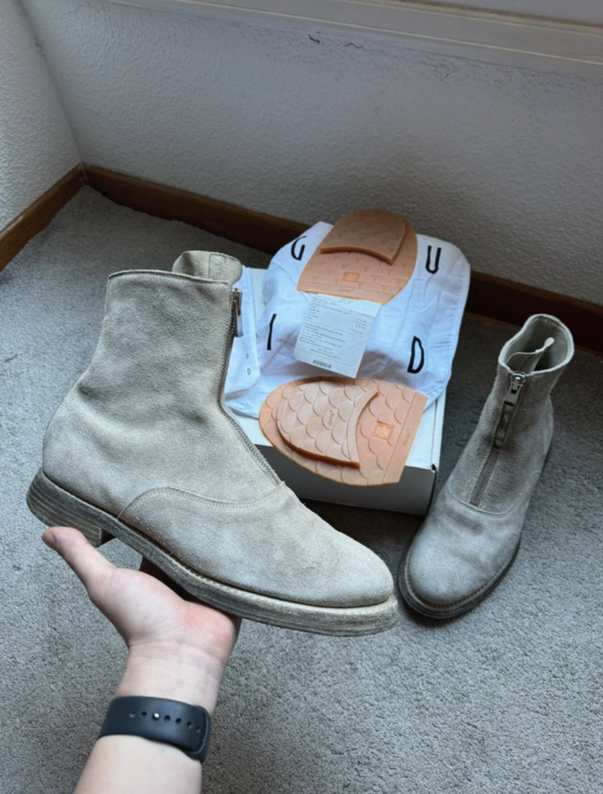 Guidi Guidi 210WZ Reverse Horse Leather🐴 Size US 10 / EU 43 - 2 Thumbnail