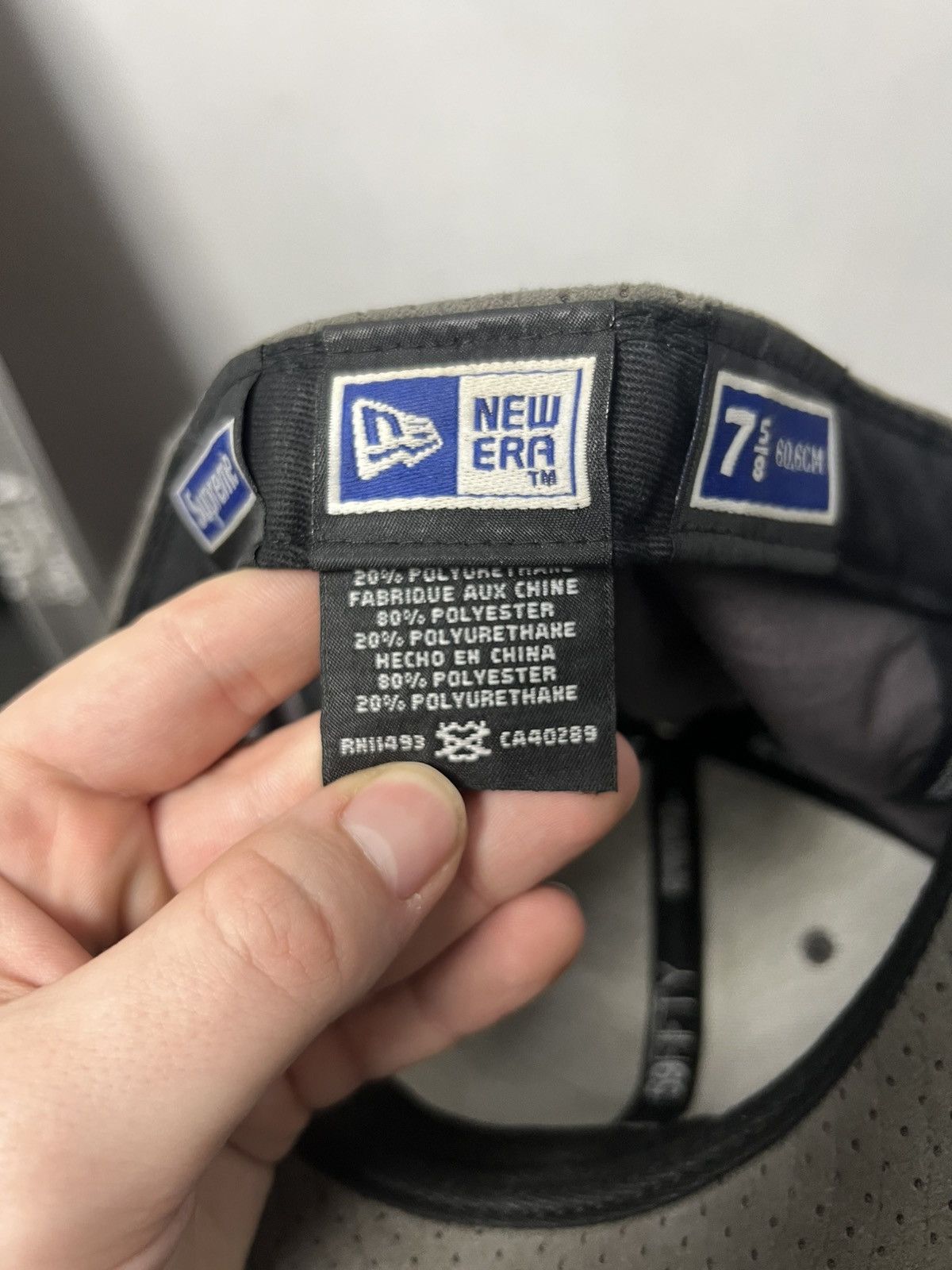 Supreme Supreme New Era hat Size ONE SIZE - 12 Thumbnail