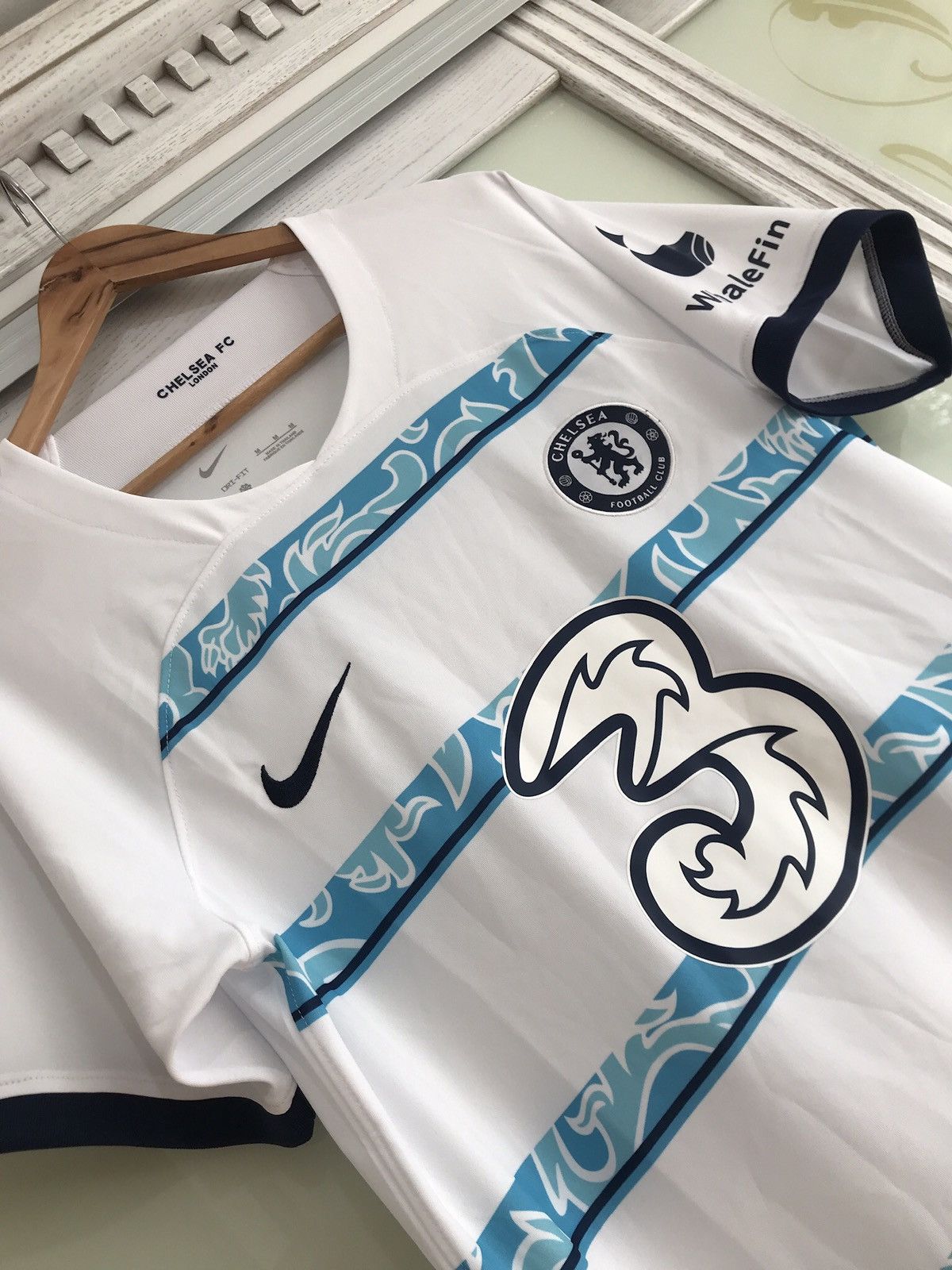 Chelsea Soccer × Nike Chelsea 2022-2023 Away Soccer Jersey Football Kit Nike Size US M / EU 48-50 / 2 - 7 Thumbnail