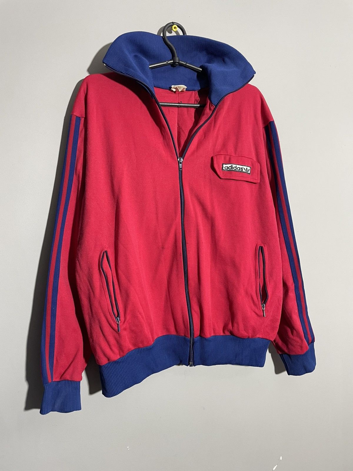 Adidas Rare Vintage 80s Adidas Logo Track jacket size 56 Size US XL / EU 56 / 4 - 2 Thumbnail