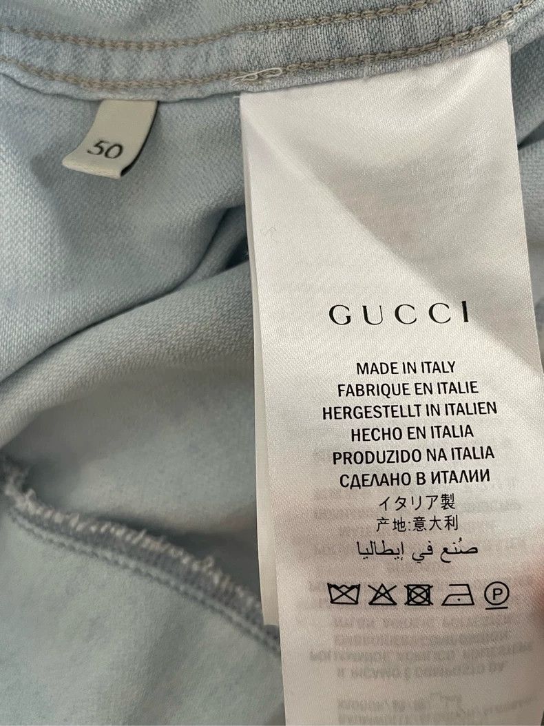 Gucci Gucci Cat embroidered shirt jacket 2501-Nextarrow Size US M / EU 48-50 / 2 - 4 Thumbnail