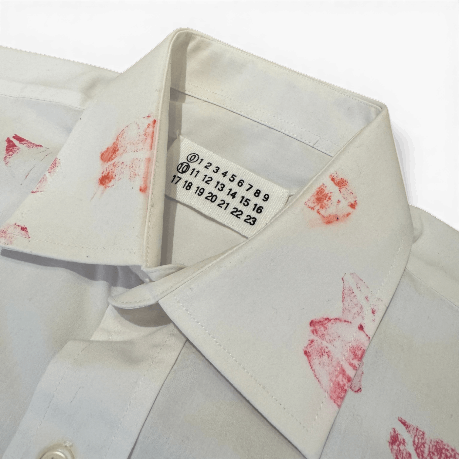 Maison Margiela 2006 Artisanal Kiss Shirt 1 of 45 Size US M / EU 48-50 / 2 - 6 Thumbnail