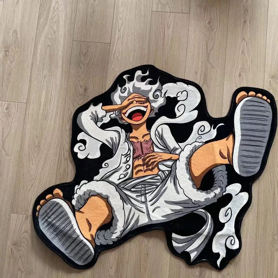 Japanese Brand Luffy Carpet Soft Tufted Rug Cute Size ONE SIZE - 1 Thumbnail