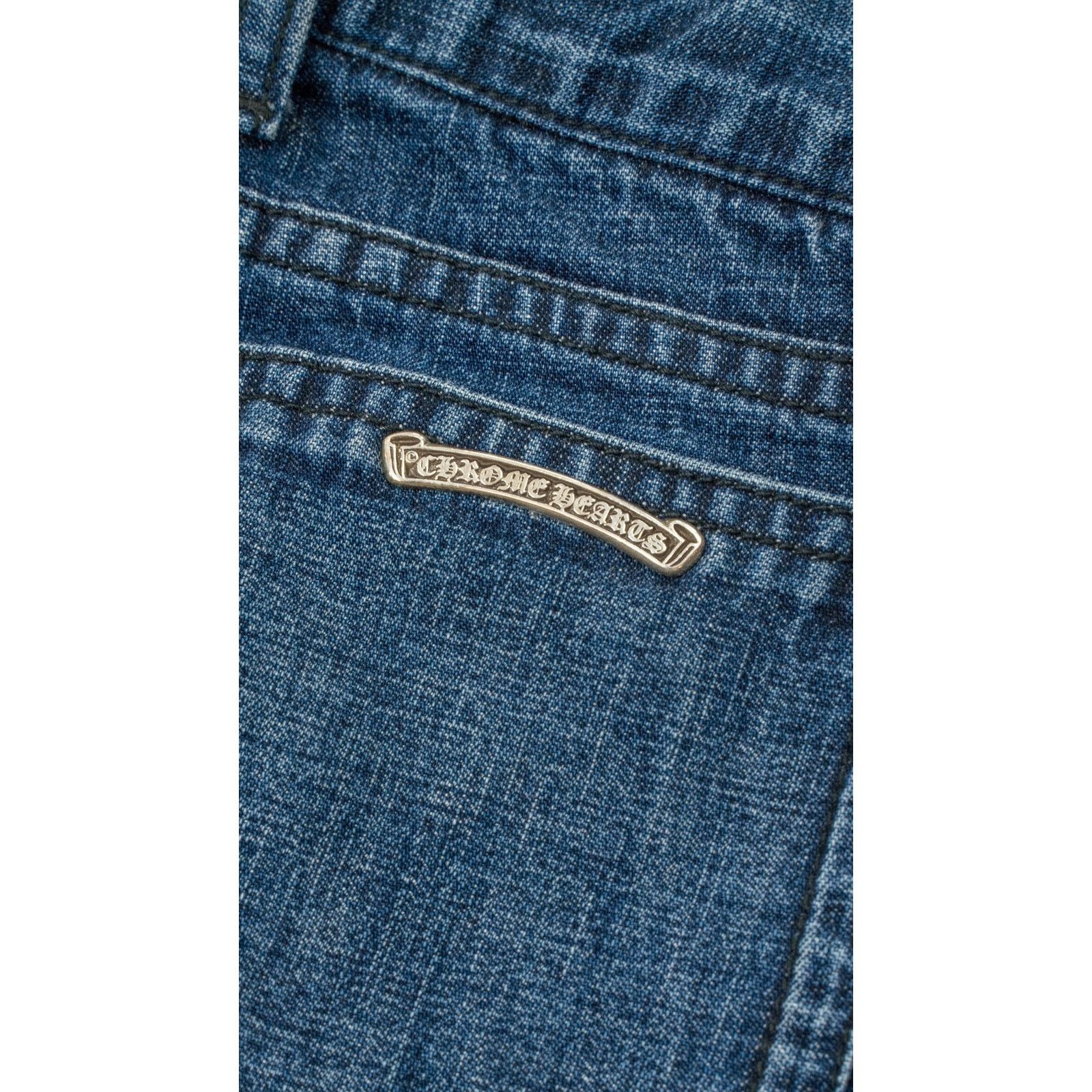 Chrome Hearts Kids Jeans With Pony Hair Size US 26 / EU 42 - 5 Thumbnail