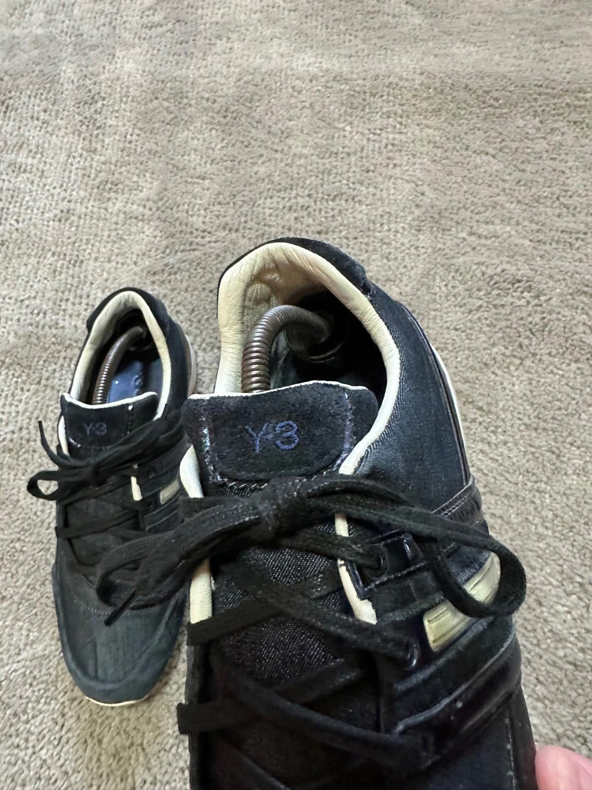 Adidas Vintage Adidas Yohji Yamamoto Y2k Low Top Leather Sneaker 43 Size US 9 / EU 42 - 5 Thumbnail