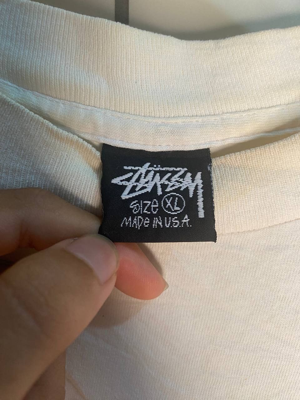 Stussy × Vintage RARE 90s STUSSY KNOWLEDGE IS KING WHITE VINTAGE Size US XL / EU 56 / 4 - 5 Thumbnail