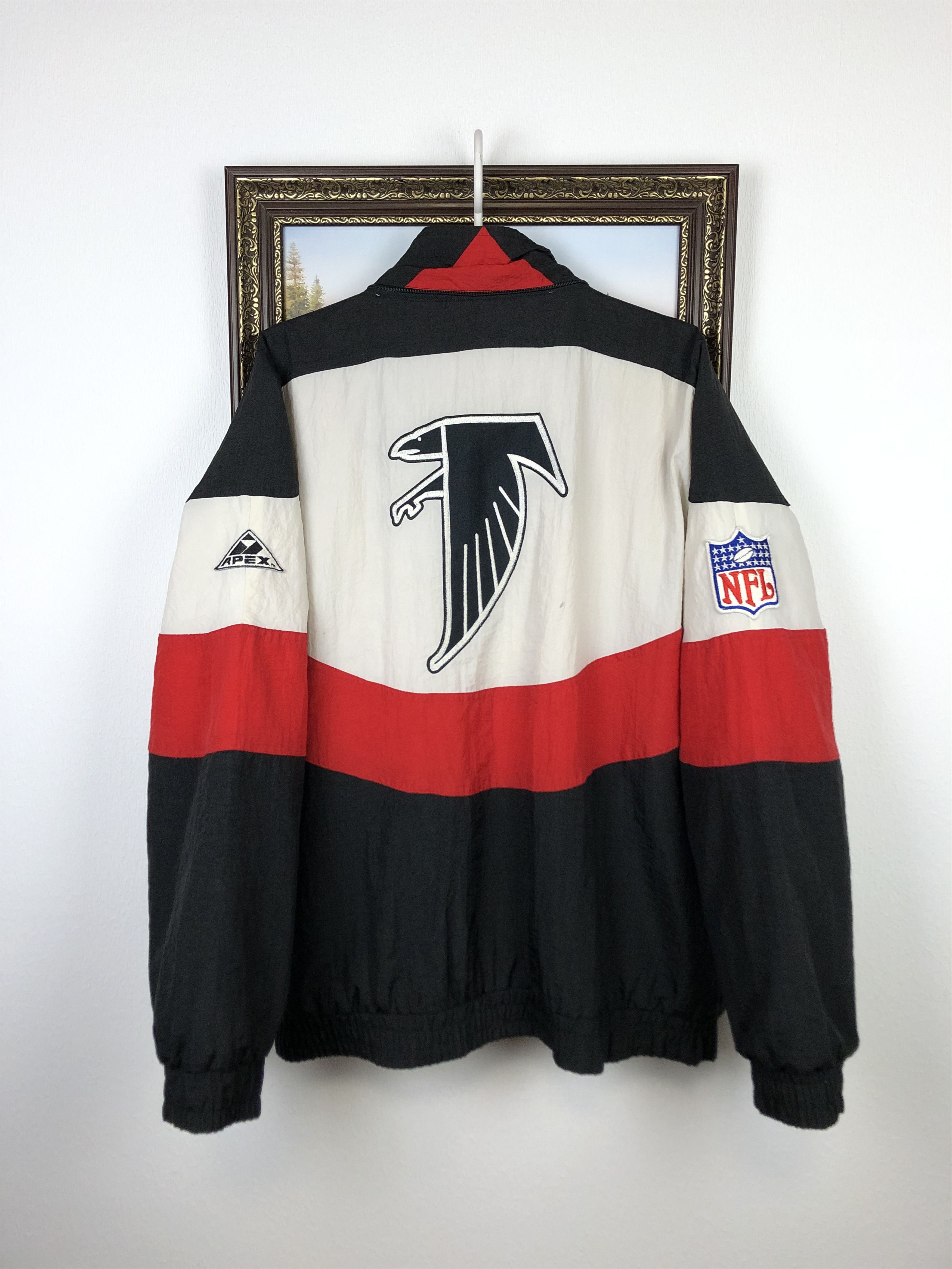 NFL × Pro Line × Vintage Vintage 90's NFL Pro Line Apex Atlanta Falcons Jacket Bomber Size US L / EU 52-54 / 3 - 1 Thumbnail
