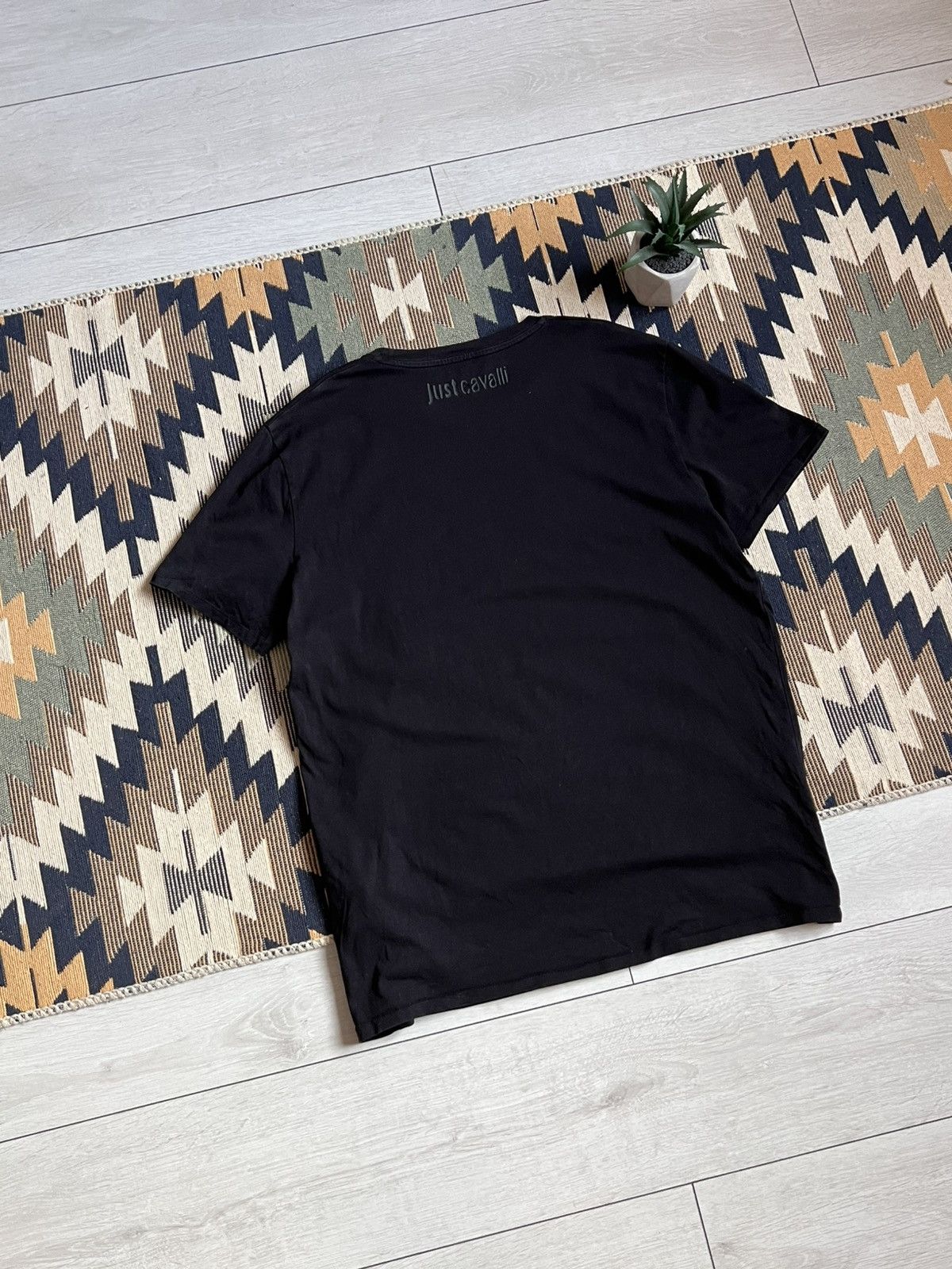 Just Cavalli Just Cavalli Vintage Graphic Big Logo T-shirt Size US L / EU 52-54 / 3 - 7 Thumbnail