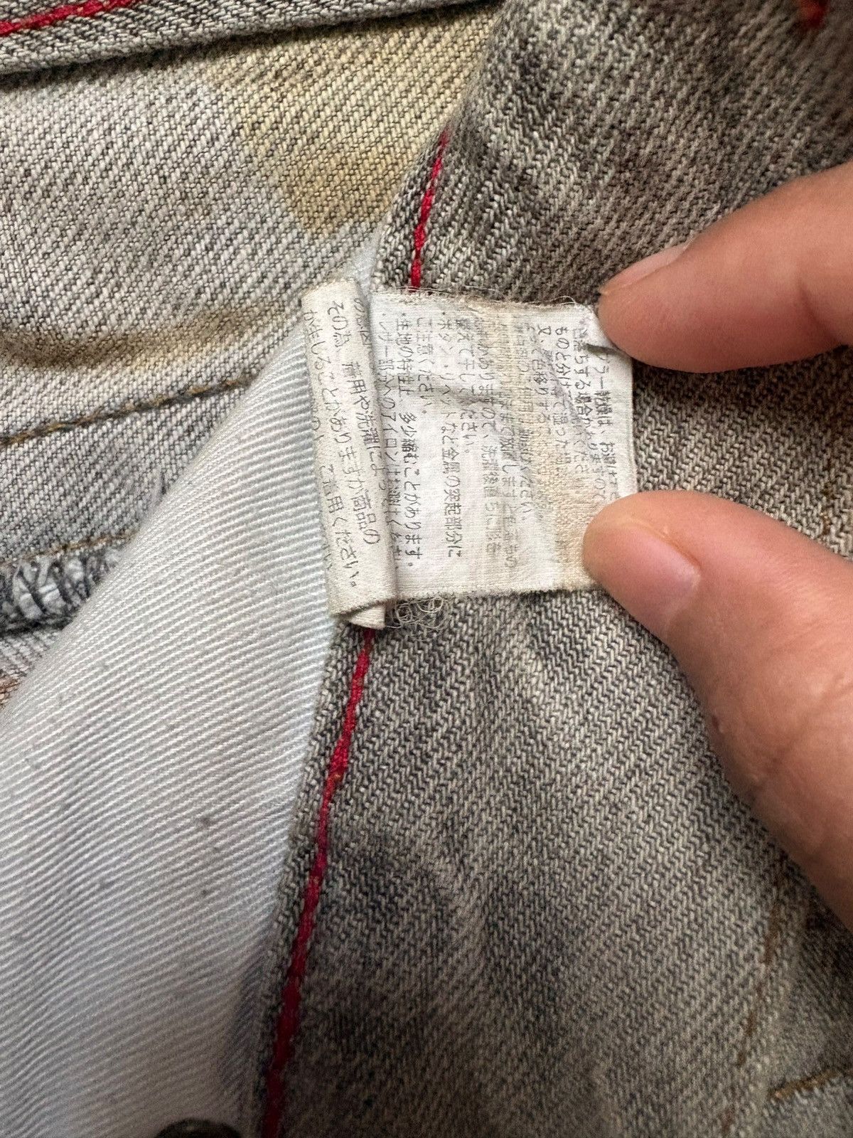 Japanese Brand Vintage Japanese Brand Paint Rusty Mud Wash Ripped Jeans Size US 32 / EU 48 - 10 Thumbnail