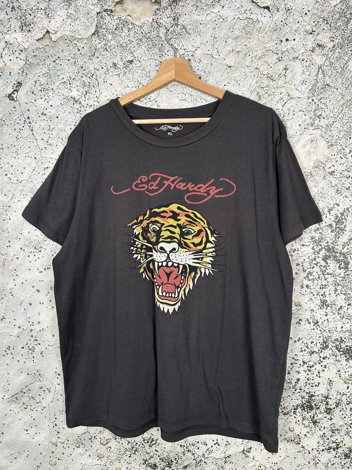 Ed Hardy Vintage Ed Hardy Tattoo Avant Gardr Graphic Tee Punk y2k Size US XL / EU 56 / 4 - 1 Thumbnail